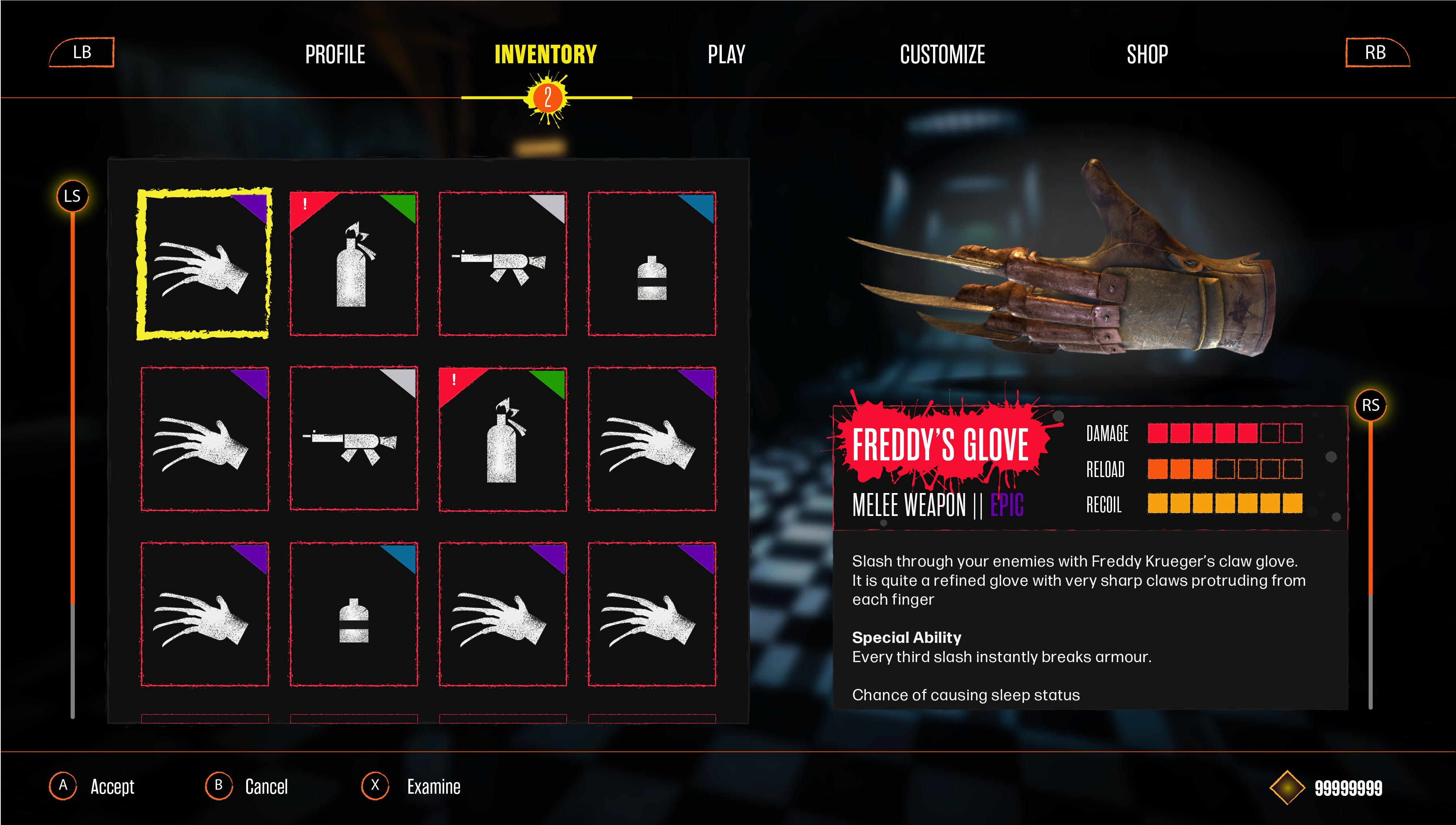 Character health icons- Main player