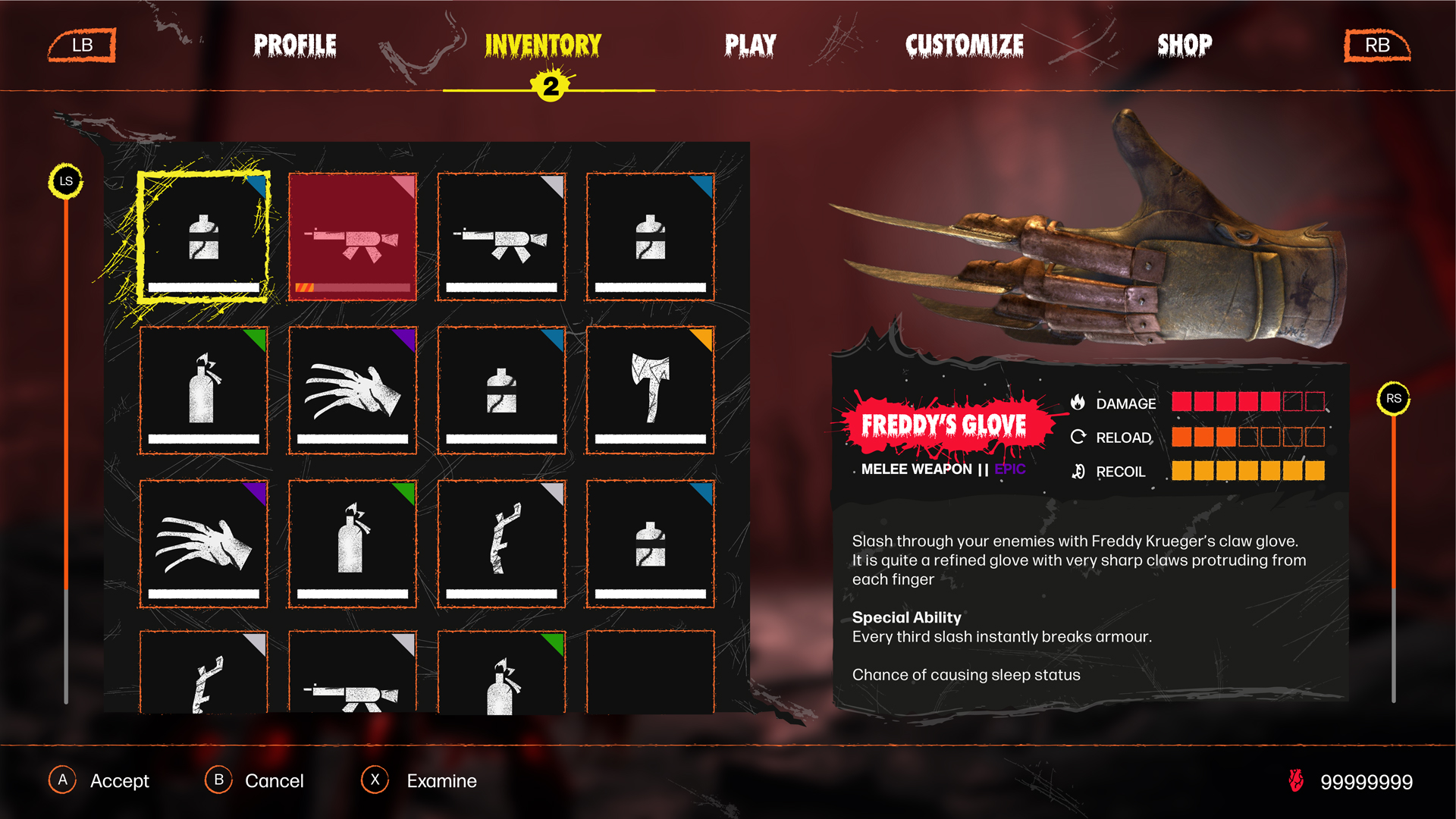 Character health icons- Main player